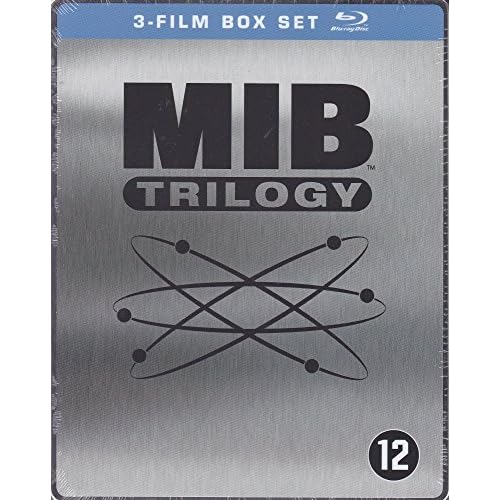 Men In Black MIB Trilogy ( Men in Black / Men in Black II (Men in Black 2) / Men in Black 3 (Men in Black III) ) (Steelbook Edition) [ Blu-Ray, Reg.A/B/C Import - Belgium ]