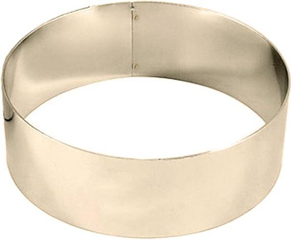 Matfer Bourgeat 371405 Mousse Ring, Silver