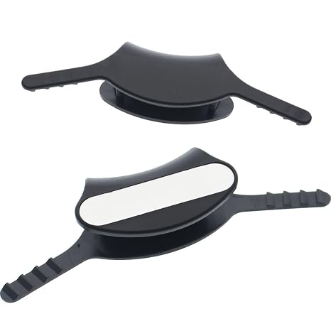 2 Pack - Yoke Stethoscope ID Tag for Cardio Steth Sizes - Blank with Write on Surface for Customizing and Personalizing (Compatible with Cardio/Cardiology) by Specialist ID (Black)