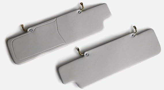 Sun Visor Set Compatible with Land Rover Defender 90/110 (19832016) 2-Piece Interior Shades (Gray)
