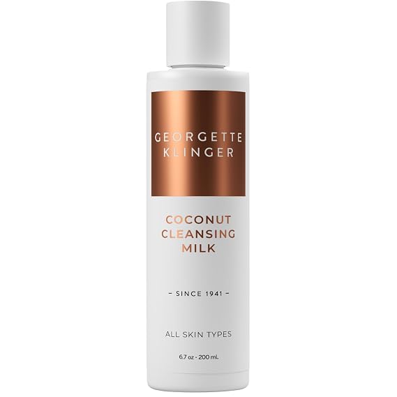 Coconut Cleansing Milk - Natural Face Wash for Women, Gentle Makeup Remover that Restores Moisture with Nutrient-Rich Coconut Oil, Vegan for All Skin Types - 6.7 oz