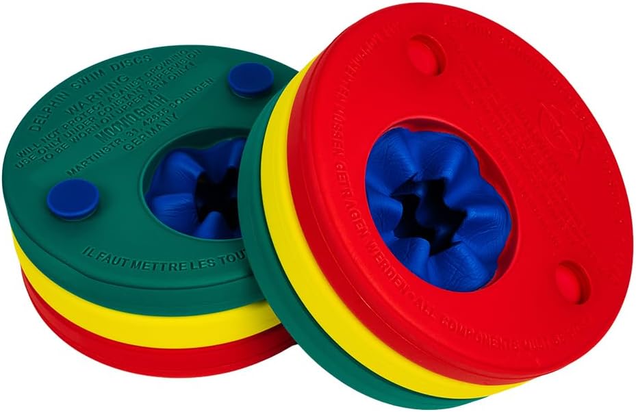 Dolphin Floating Discs Red/Yellow/Green, 4291, up to 60 kg