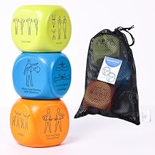 Harkla Sensory Activity Dice Fun and Effective Brain Breaks for Kids and Adults | Helps with Focus, Calm and Energy | Self Regulation for Kids | Occupational Therapist Approved