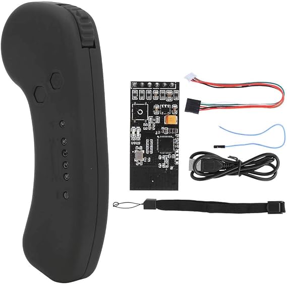Electric Skateboard Remote Controller, 2.4Ghz Radio Electrical Remote and Receiver with ThreeRate Mode and Control