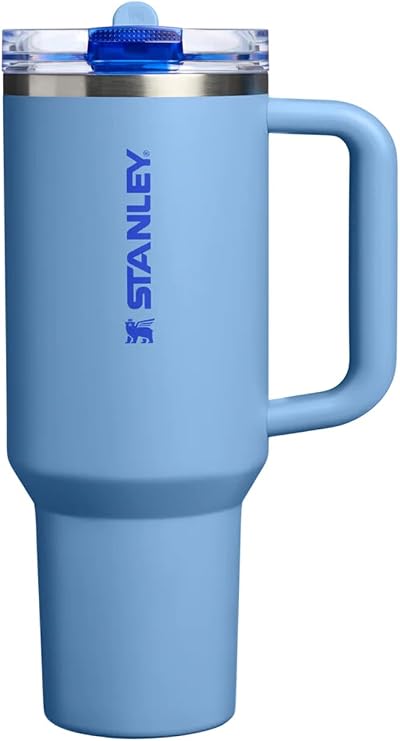 Stanley The Quencher ProTour Flip Straw Tumbler Pipetli Termos 1,18 LT Blue Sky, 10-21126-0123