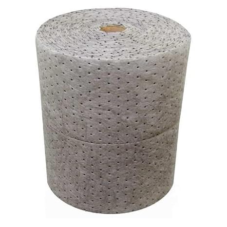 Oil-Dri L70479 Heavy Weight Absorbent Roll, 52 Gallons Capacity, Gray, 30" Width, 150' Length