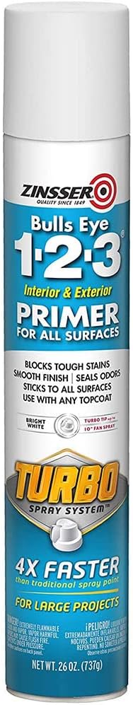Zinsser Bulls Eye 1-2-3 Primer-Sealer, White