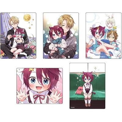 Acrylic Card Cute Seikai Seifuku 01Official Illustration Box of 5