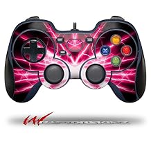 Lightning Pink - Decal Style Skin fits Logitech F310 Gamepad Controller (CONTROLLER SOLD SEPARATELY)
