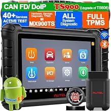 Autel TPMS Programming Tool TS900, OS 11, Same as MX900TS MK900TS, Newer of MS906TS TS608 MK808S-TS, TPMS Relearn Reset Tool as MP900TS Scanner, All Sys Diagnosis, 40+ Services, Active Test, FCA SGW
