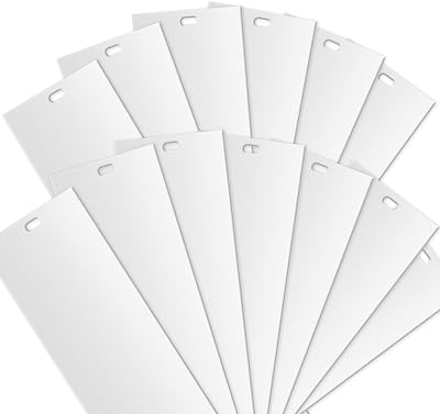 30 Pcs 82.5 Vertical Replacement Blinds PVC Vertical Blinds Replacement Slats Parts for Sliding Glass Door Patio Door Window