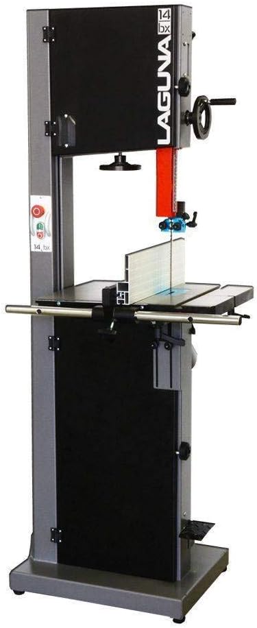 Laguna Tools 110v 1.75hp Bandsaw with 13" Resaw and 38" Table Height - Model mband14bx110-175, Black