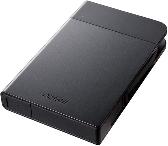 BUFFALO MiniStation Extreme Secure Rugged 1TB TAA Portable HDD Shock/Water/Dust Resistant, USB 3.2