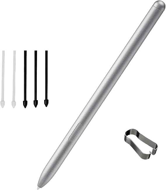 Galaxy Book 5 Pro 360 S Pen for Samsung Galaxy Book Pro 5/4 360 Pen(Silver)