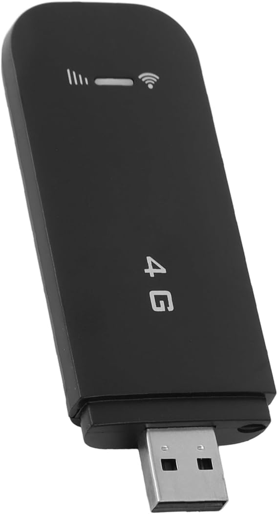 WiFi Portatil Inalambrico, Hotspot Device WiFi Encryption USB Portable WiFi Hotspot 4G LTE USB Portable WiFi Router Support 10 Devices WPA WPA2 Black