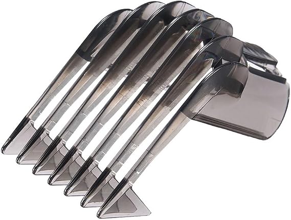 [Shaving Heads] 3-21mm Applicable Barber Hair Clipper Comb Hairs Trimme Compatible with for Philips QC5105 QC5115 QC5120 QC5125 QC5130 QC5135 [Easy to Replace]
