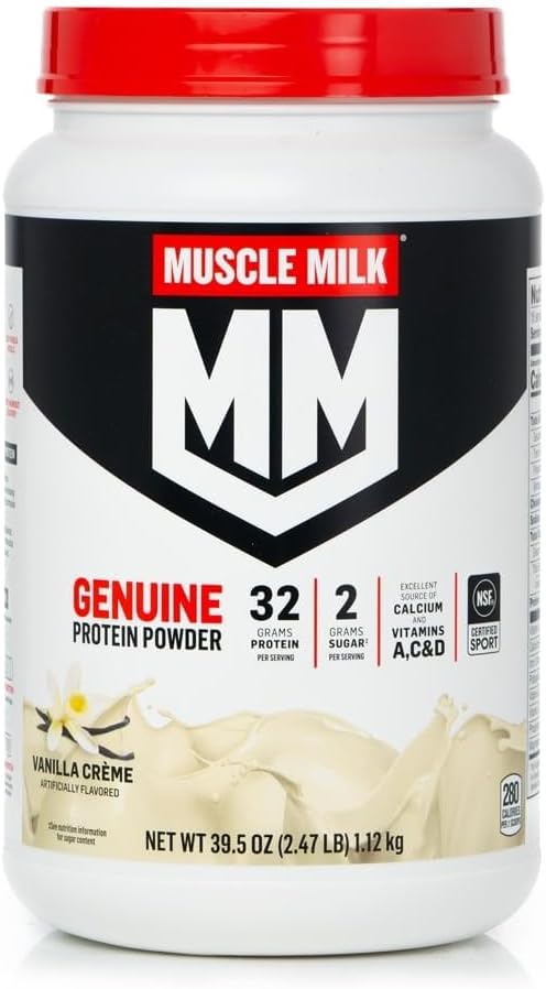 Muscle Milk 2.4 lbs 1.1 kg, Vanilla Cream