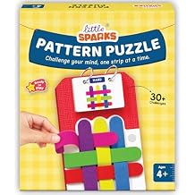 Smartivity Pattern Puzzle Game for Kids 4-8 Years | Color & Pattern Matching Toy | 30+ Challenges I Hand-Eye Coordination, Logical Thinking | Educational Travel Game for Ages 4,5,6,7,8 Boys & Girls
