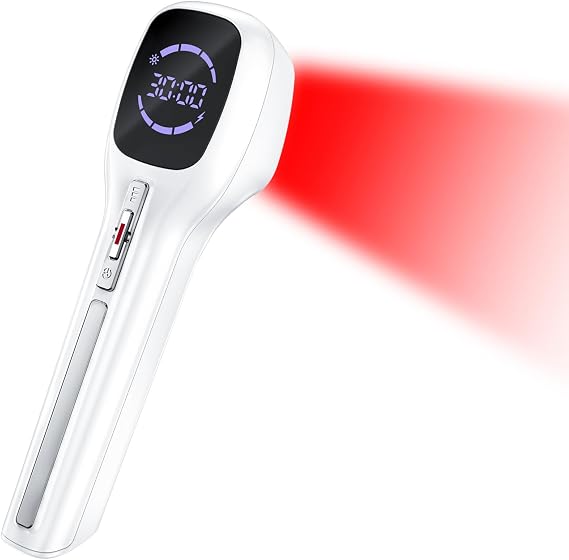 Handheld Cold Laser Red Light Device for Human & Dog (808nm 650nm)