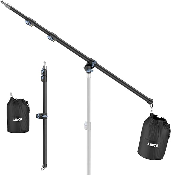 LINCO Lincostore Photography Boom Arm 83" / 210cm with Sandbag AM224