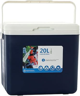 Cooler for Opel AgilaAsconaCommodoreKadettKapit?nManta Insulated Hard Ice Box Large High-Performance Storage Box Portable Cool Picnic Box Festival Camping,B-33.5  25.5  32.5cm