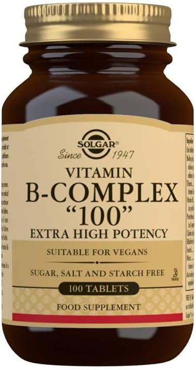 B-Complex "100" Solgar 100 Tabs