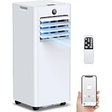 Portable Air Conditioners 16,000-Btu, 5-in-1 Wifi Portable AC Unit with APP, Smart Air Conditioner Up to 750 Sq.Ft with Fan &amp; Dehumidifier, Remote, 24H, 36dB Quiet, Window Kits for Large Room Indoor