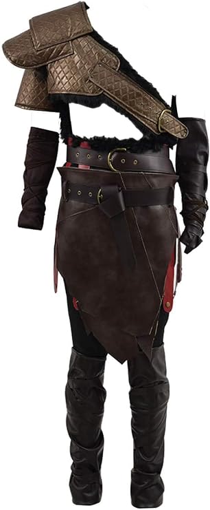 Adult Kratos Costume for Men Battle Outfit Kratos Cosplay Outfits