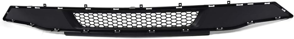 Front Bumper Lower Grille Hood Compatible with Ford Mustang 2018-2019 2-Door Grill Protector Black