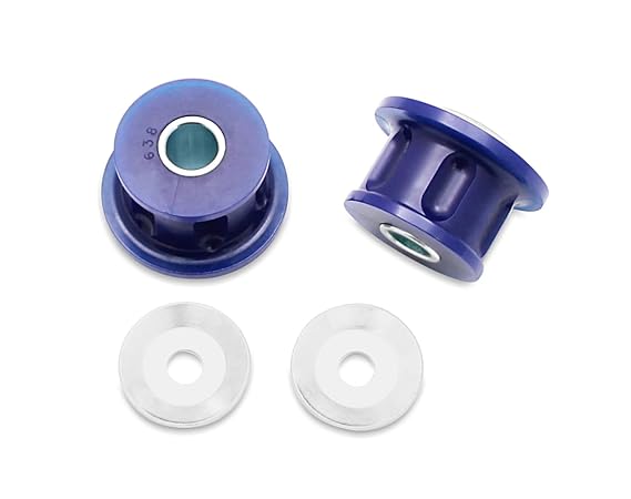SuperPro SPF0638K Front Lower Inner Rearward Suspension Control Arm Bushing Kit Compatible with 75-93 264, 265, 262, 245, 242, 244, 240