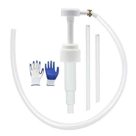 8cc Hand Pump Transfers Gear Oil, Transmission and Differential Fluids | Transfer From Quart Bottles ,Suitable for 28mm Bottle Cap (Not for Red Line Quarts)