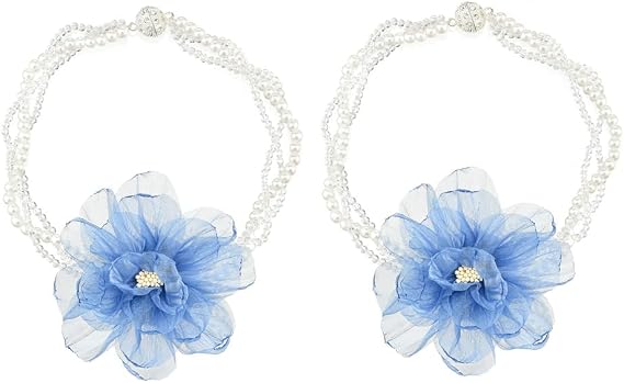 SUQ I OME Curtain Tiebacks, Blue, 1 Pair
