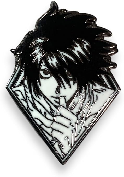 Ryuk Enamel Pins - Japanese Anime Ryuk & Kira Pins - Keychain & Merch