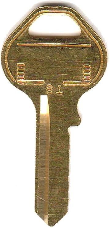 Master Lock K81KRBOX Padlock Key Blank, 50-Pack