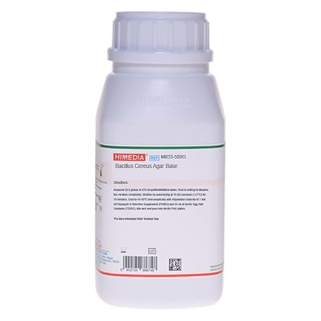 HiMedia M833-500G Bacillus Cereus Agar Base, 500 g