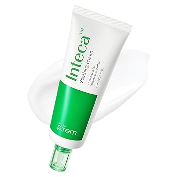 MAKE PREM INTECATM Soothing Cream | 2.9x Faster Trouble Relief with Advanced Non-Comedogenic Centella Asiatica for Acne-Prone Sensitive Skin, All Skin Types, Korean Vegan Moisturizer, 2.70 fl. oz.