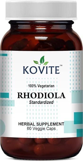 Standardized Rhodiola Rosea Root 250 mg - 60 Vegetable Capsules
