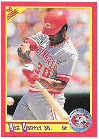 Ken Griffey Sr. 1990 Score Cincinnati Reds Card #338