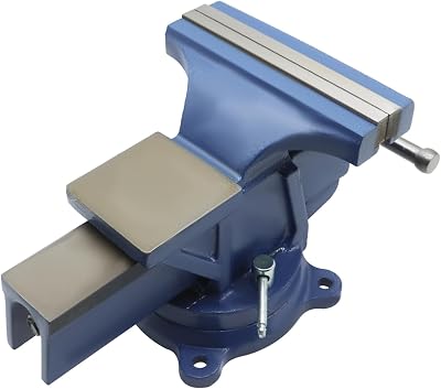 6-Inch Vise Lightweight Ball Ink Table Work Bench Vice 6 with Rotating Base 6.25KG13.77IB