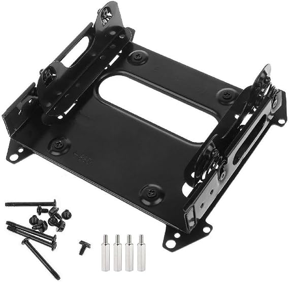 12cm Fan Hard Drive Bracket SSD 3.5 Inch Hard Drive Bracket Extended Multi-Layer Stacking Bracket Hard Disk Drive Mounting Bracket