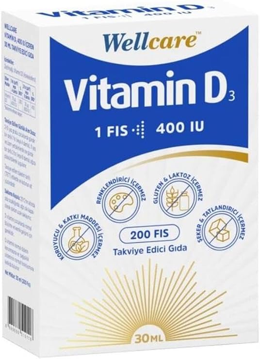 Wellcare Vitamin D3 400 Iu Sprey 30 ml 109483-1-2