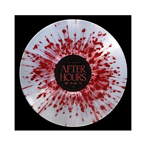 After Hours Clear/Red Splatter Explicit Lyrics