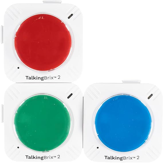 AbleNet TalkingBrix 2 Multi-Message Speech Generating Device - Multi-Message Communicator - Product #10000032