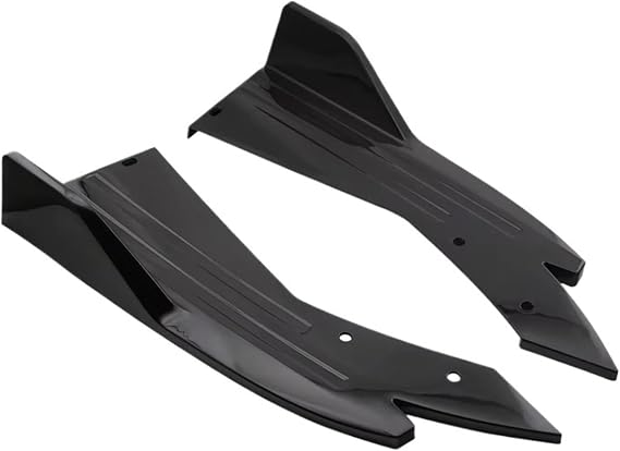 Bumper Lip Chin Rear Bumper Lip Diffuser Splitter Canard Front Spoiler Body Kit Fit for Mazda 2 3 6 5 CX-5 CX-7 MX5 CX50 CX4 CX6 CX9 CX3 Vehicle Chin Spoiler(Black)