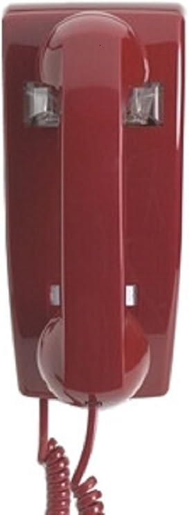 Hot Line Auto Dialer Wall Red Telephone