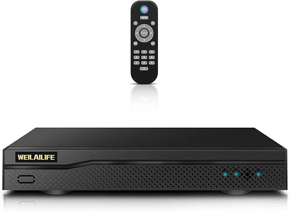 5MP HD 8CH DVR Recorder for Home Security Camera System (HDD Not Included) | 5-in-1 Hybrid CCTV Digital Video Recorders for AHD/Analog/TVI/CVBS/IP Surveillance Cameras