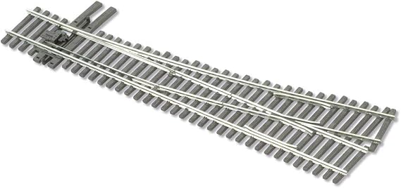 Peco HO Scale Code 83 Electrofrog #5 Left-Hand Turnout
