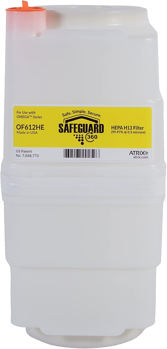 Atrix OF612HE HEPA Filter for Omega Series, 1-Gallon