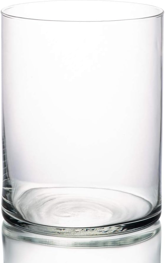 Richland Wide Cylinder Vases 6 x 8 Set of 2