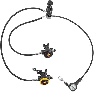 Dive Rite Open Water Scuba Diving Regulator Package XT (Yoke)